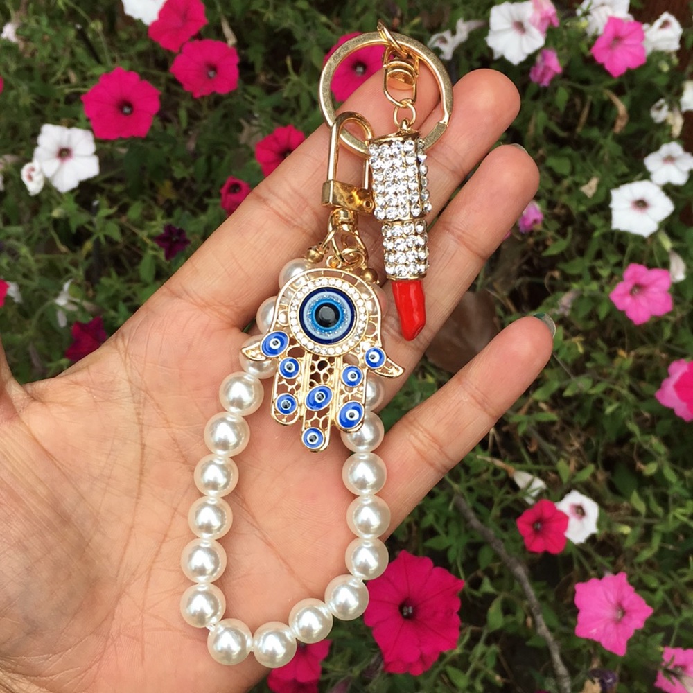Unbranded evil eye bag charm